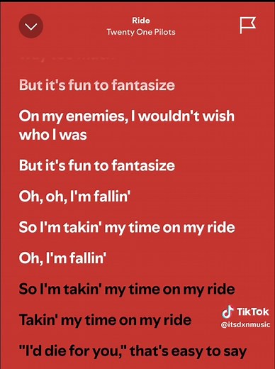 Lyrics of 'Ride' by Twenty One Pilots Explained