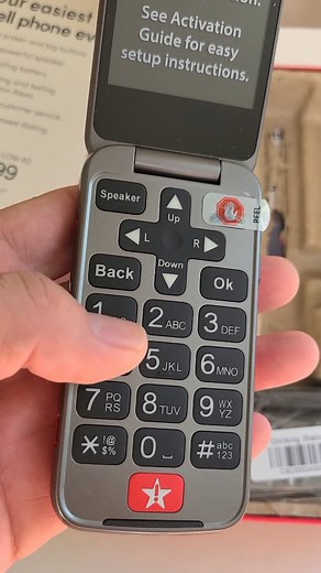 Watch LIVELY Jitterbug Flip2 Cell Phone for Seniors - Red on Amazon Live