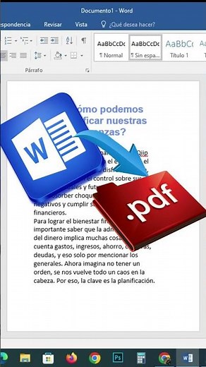 ⚡ How to convert a Word file to PDF in 30 seconds 🚀🚀