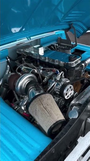 Mike Ulmer's "Blue Thunder" 1968 Dodge Sweptline Truck on Forgeline Forged Three Piece RB3C Wheels