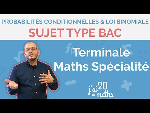 Sujet Type Bac - Probabilités conditionnelles et loi binomiale - Terminale Maths Spécialité