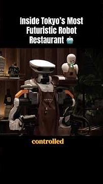 Inside Tokyo’s Most Futuristic Robot Restaurant 🤖 #tokyo #japan #robot