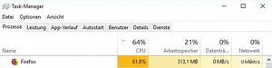 Cómo reparar el uso elevado de CPU de Firefox en computadoras con Windows 10 - Boletín de Windows