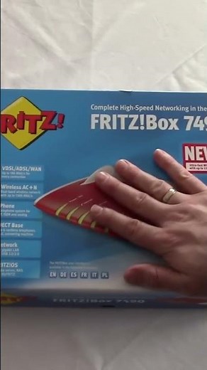 Fritzbox 7490 anschließen und einrichten A/CH