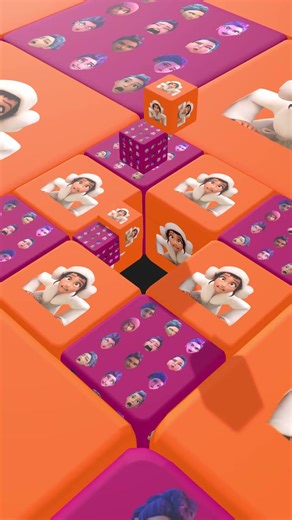 Kpop Demon Hunters Face Ball Falling #kpop #jpop #케데헌 #kpopdemonhunters #shorts #animation #roblox