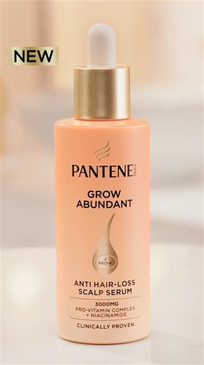 To the fuller hair days ahead 💛 Introducing Pantene Grow Abundant, our clinically proven anti-hair loss serum that grows stronger, longer, and denser hair in just 8 weeks*.​ ​ Ready to see results in just 8 weeks? Shop the collection now at @bootsuk ✨​ ​ #PanteneHair #PanteneUK #GrowAbundant #HairGoals​ ​ *Longer, Stronger - against styling damage vs Pantene Volume shampoo. Thicker, Denser - Clinical study vs placebo | Pantene UK & Ireland