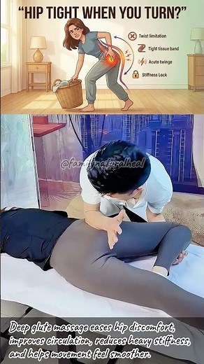 Hip Discomfort Gone with Deep Glute Therapy
