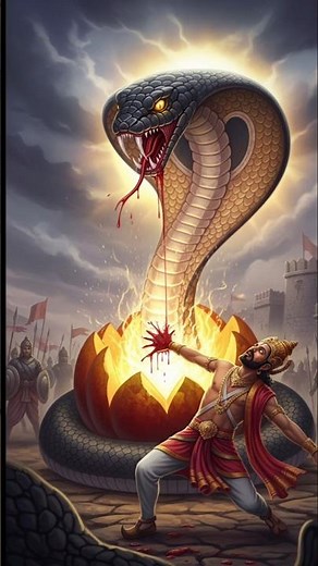 The Tragic Fate of King Parikshit: Curse, Serpent, and Destiny | Raja Parikshit and Takshak naag