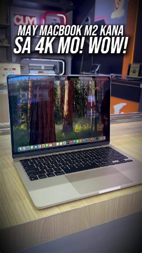 4k mo, may MacBook ka na? Inquire na agad, bossing! 💳 Avail Now via: Cash | Bank Transfer | QR Ph (Scan to Pay) | Credit Card (Straight & Installment: BDO, Metrobank) | Cheque | Buy Now, Pay Later (Home Credit & Skyro) 📌 Branches Location: https://taplink.cc/storemap 𝘚𝘵𝘰𝘤𝘬𝘴 𝘮𝘢𝘺 𝘷𝘢𝘳𝘺 𝘱𝘦𝘳 𝘣𝘳𝘢𝘯𝘤𝘩 | 𝘗𝘳𝘪𝘤𝘦𝘴 𝘮𝘢𝘺 𝘤𝘩𝘢𝘯𝘨𝘦 𝘸𝘪𝘵𝘩𝘰𝘶𝘵 𝘱𝘳𝘪𝘰𝘳 𝘯𝘰𝘵𝘪𝘤𝘦. #UniPC #macbook #homecredit #laptop | UniPC