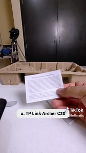 #unboxing tplink Archer C20 #network #router #tech