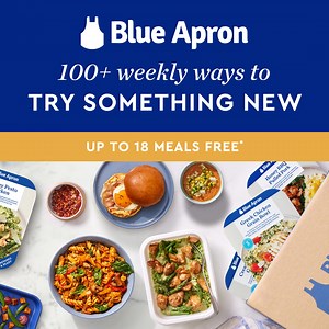 Variety is always on the menu. 2025 is the year you discover new ingredients, flavor combos, and favorite recipes. Get up to 18 free meals across the first 5 weeks of a new subscription! | Blue Apron