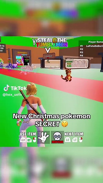 New pokemon Christmas 😏😏 #fortnite #brainrot #stealabrainrot #fortnitemap