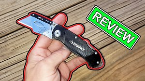 Watch Husky Folding Utility Knife on Amazon Live