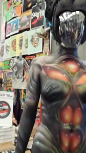 Full video of Paul Roustan's incredible artwork, created with model Sawyer in the Badger Air-Brush Co booth at Son of Monsterpalooza. | Badger Air-Brush Company