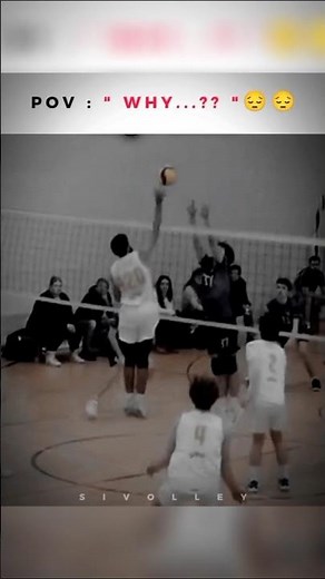 WHY...?? ☠️😔😯😤#shorts #volleyball #viralvideo #sports #algorithm