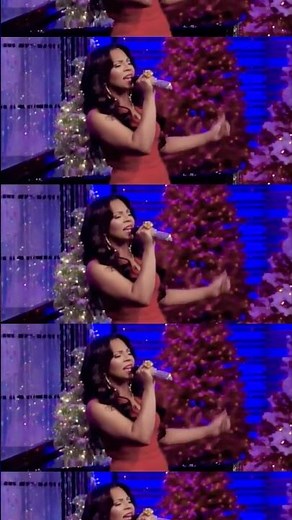 Ashanti performs “This Christmas” 🎄 2012.