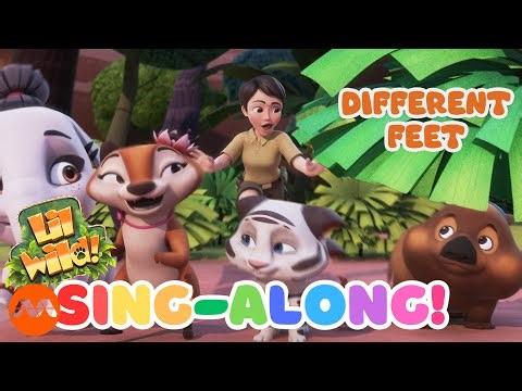 LOOK at how DIFFERENT ANIMAL FEET ARE! 🐾🍬💃 | Lil Wild Trivia S2E27 | @Mediacorpokto