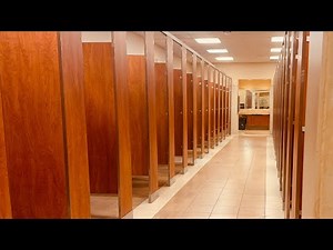 Women’s American Standard Afwall & Madera Toilet Flush | AMC Movie Theater, Americana, Glendale, CA