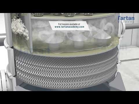 Inside TEG Dehydration contactors. WWW.TartanAcademy.com.