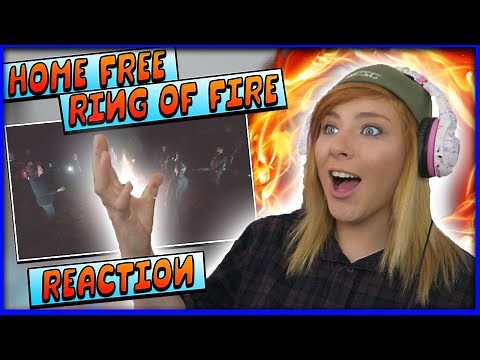 {THIS IS INSANE} Home Free - Ring of Fire (featuring Avi Kaplan of Pentatonix) RACTION