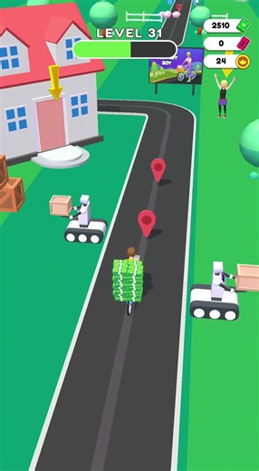 Paper Delivery Boy GamePlay N° 33 #gameplay #usa