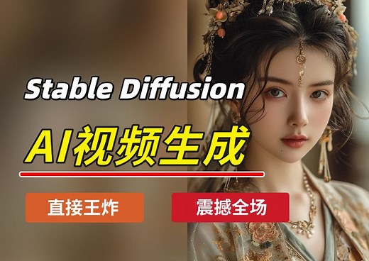 【Stable diffusion】AI生成视频再出王炸！SD文生视频横空出世！极度爆炸的视频生成！真的太实用了，这3个新功能一个比一个炸~（附插件）保姆级教程