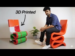 I 3D Printed ₹1 Lakh Chair!
