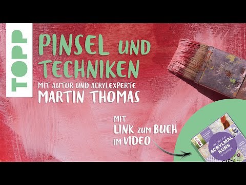 Acrylic Tutorial: Different Brushes and Techniques