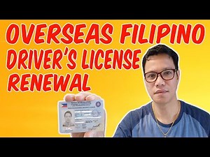 HOW TO RENEW PHILIPPINE DRIVER'S LICENSE FOR OFW AND OVERSEAS FILIPINO LIVING ABROAD ||OFW sa Canada
