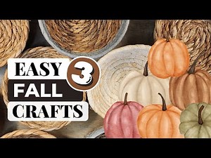 Creative Pumpkin DIY Craft Ideas for Fall 🍂 | Easy & Adorable Projects to Try!