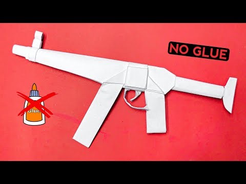 How to make a paper gun | Paper Mp5 gun | Origami gun