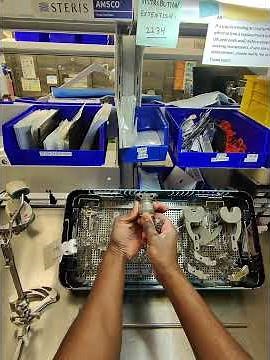 How To: Assemble Femoral & Tibial Cutting Guides For Zimmer Knee Replacement #totalkneereplacement