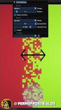 Axiom Blend Tool Tutorial | #shorts #minecraft #tutorial