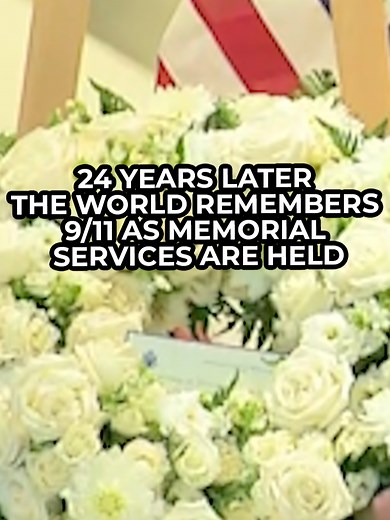 🚨BREAKING: 24 years since 9/11, London and New York hold memorial services. #9/11 #GBNews