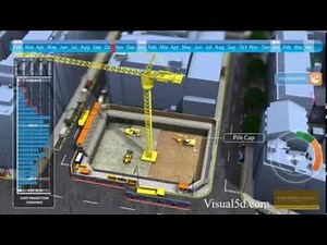 4d phasing, construction animation, www.visual5d.com