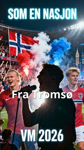 Som en Nasjon (VM 2026 låt)⚽#fotball #altfornorge #landslaget #norge