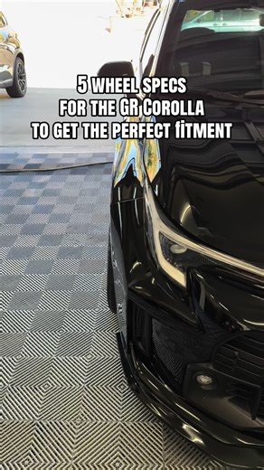 Essential Wheel Specs for GR Corolla Fitment