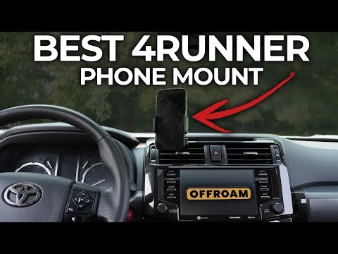 BEST 4Runner Phone Mount! | 2010 - 24 4Runner