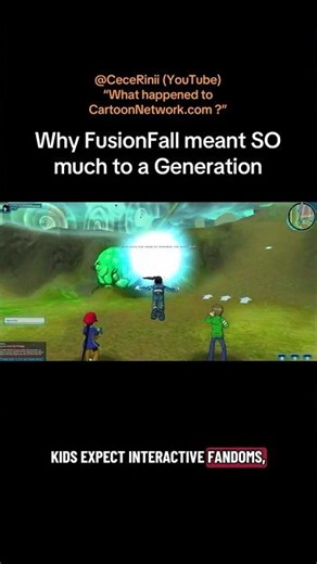 Remember FusionFall ? #fusionfall #carroonnetwork #nostalgiagaming