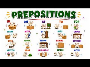 🔥 Master English Prepositions Easily | IN, ON, AT, UNDER, OVER & More | Daily English Sentences 🇺🇸