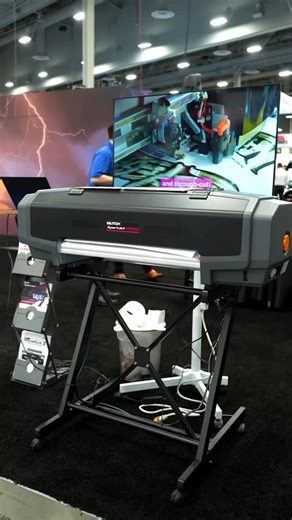 Print and cut, all in one! 💥 The 24” XpertJet C641SR Pro is perfect when space is tight but productivity can’t slow down.🔥 Catch it live at the MUTOH Booth #50099 before SEMA wraps up today! Or head to MUTOH.com to learn more.📲 #mutoh #stickers #SEMA #semashow #printandcut #ecosolvent #ecosolventprinter #qualitydigitalsolutions #yyc | Quality Digital Solutions
