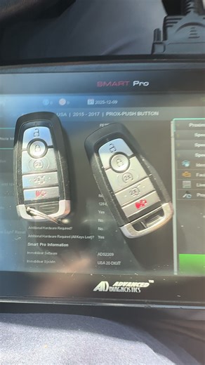 2017 Ford edge new fob not an instructional video #Allockandkeyco #LocksmithLife #work #SmartPro #STL