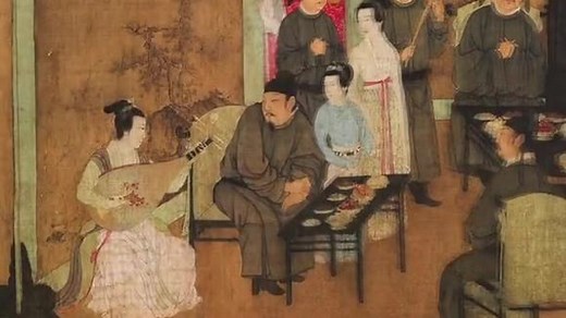 上新了故宫为大家深度解读《韩熙载夜宴图》，值得一看