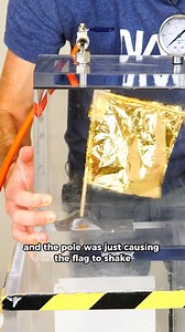 94K views · 1.1K reactions | Waving Flag On The Moon Experiment #physics #science #moonlanding #experiment #spacefacts #reels | The Action Lab | Facebook
