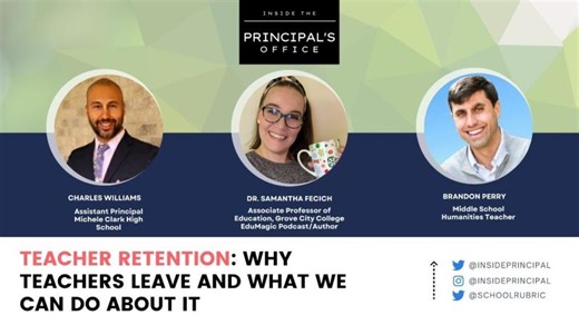 Teacher Retention: Why Teachers Leave and What We Can Do About It | Inside The Principal s Office | SchoolRubric