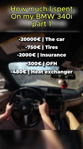 That's How Much 340i Costs in 2026! #b58 #bmwf30