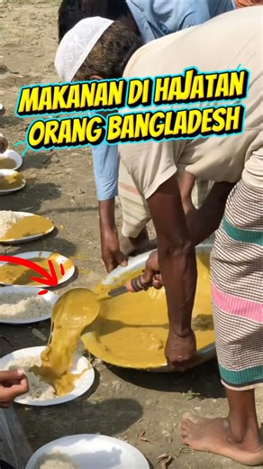 Menu makanan di hajatan nya orang Banglaadesh. #faktaunik #faktamenarik #kuliner