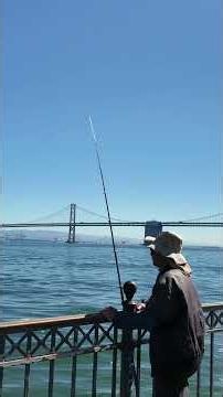 Urban Fishing with a San Francisco View! 🎣 (Pier 7)