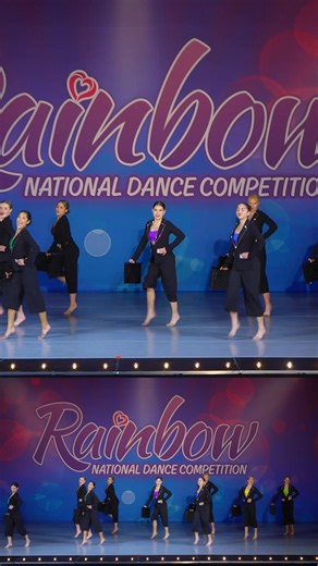 💜 “Work” by Dance Creations was a standout performance in Spokane, WA 🧡 #RBSpokane #DanceCreations #IndustryDanceAwards | Rainbow Dance Competition