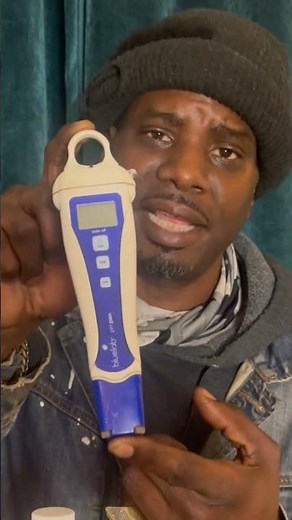 Blue lab ph pen calibration process